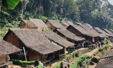 people near houses during daytime